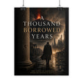 A Thousand Borrowed Years Poster — Book Cover Wall Art